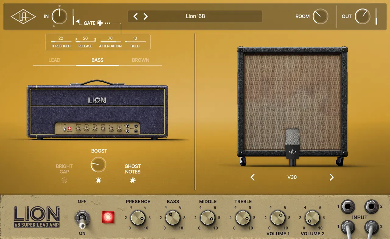 Universal Audio UAD Lion '68 Super Lead Amp - Image 10